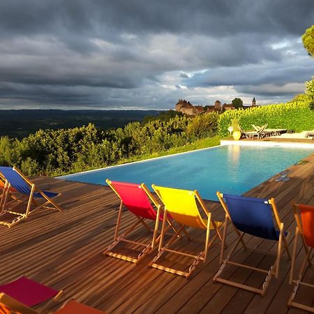 Le Relais De Castelnau Hotel Loubressac Luaran gambar